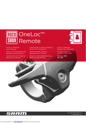 Rock Shox OneLoc Remote Bedienungsanleitung