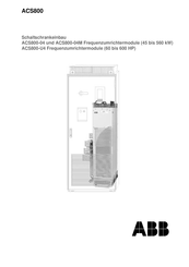 ABB ACS800-U4 Handbuch