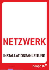 Neopost IS-Serie Installationsanleitung