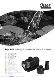 Oase Aquamax Eco 15000 Gebrauchsanleitung