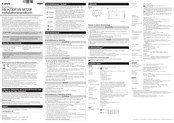 Canon VB-H730F Installationshandbuch