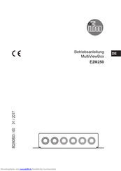 IFM Electronic E2M250 Betriebsanleitung