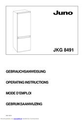 Juno JKG 8491 Gebrauchsanweisung