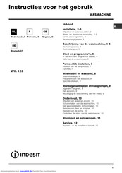 Indesit WIL 126 Bedienungsanleitung