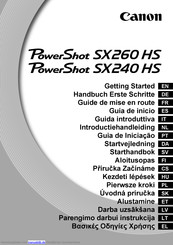 Canon PowerShot sx240 HS Handbuch
