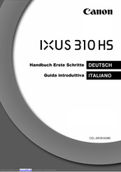 Canon IXUS 310 HS Handbuch