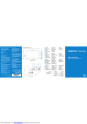 Dell Inspiron One 2330 Schnellstart Handbuch