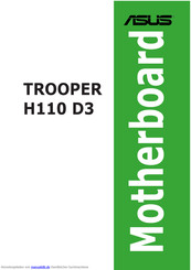 ASUSTeK COMPUTER ASUS TROOPER H110 D3 Handbuch