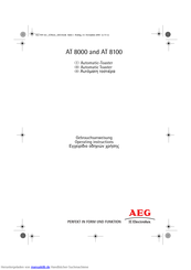 AEG Electrolux AT8100 Gebrauchsanweisung