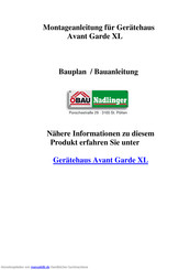 Biohort Avant Garde XL Montageanleitung