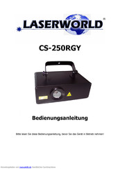 Laserworld CS-250RGY Bedienungsanleitung