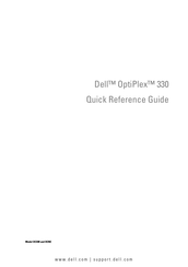 Dell OptiPlex 330 dcne Schnellreferenzhandbuch