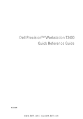 Dell Precision Workstation T3400 Schnellreferenzhandbuch