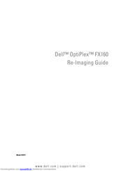 Dell OptiPlex FX160 Handbuch Zur Image-Wiederherstellung