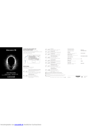 Dell Alienware 15 R2 Schnellstart Handbuch