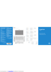 Dell Inspiron 17 3737 Schnellstart Handbuch