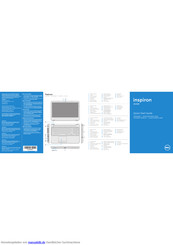 Dell Inspiron 15r 3537 Schnellstart Handbuch