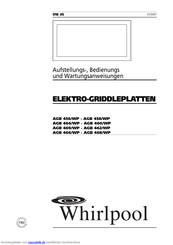 Whirlpool AGB 464/WP Aufstellungs- Und Bedienungsanleitung