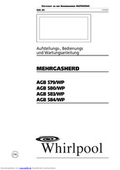 Whirlpool AGB 580/WP Aufstellungs- Und Bedienungsanleitung