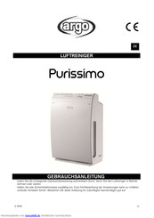 Argo Purissimo Gebrauchsanleitung