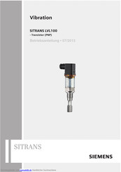 Siemens SITRANS LVL100 Betriebsanleitung