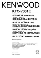 Kenwood KTC- V301- E Bedienungsanleitung