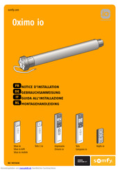 SOMFY Oximo io Montageanleitung