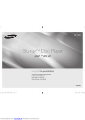 Samsung BD-E5500 Bedienungsanleitung