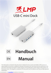 lmp USB-C mini Dock Handbuch