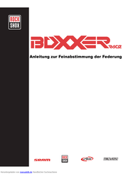 Rock Shox BoXXer Race Anleitung