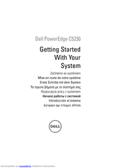 Dell PowerEdge C5230 Erste Schritte Mit Dem System