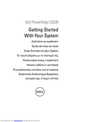 Dell PowerEdge C5220 Erste Schritte Mit Dem System