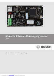 Bosch B426 Installations- Und Bedienungsanleitung