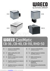 Waeco CoolMatic RHD-50 Bedienungsanleitung