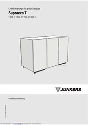 Junkers Supraeco T 800-2 Installationsanleitung