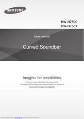 Samsung HW-H7501 Bedienungsanleitung