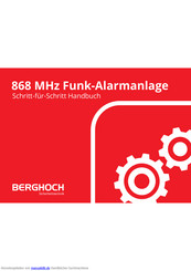 Berghoch 868 MHz Funk-Alarmanlage Handbuch