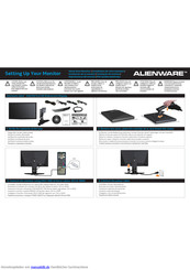 Dell Alienware AW2310 Installation Und Übersicht