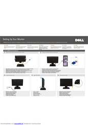 Dell E1609WFP Installation Und Übersicht