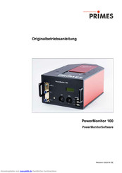 primes PowerMonitor 100 Originalbetriebsanleitung