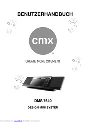 CMX DMS 7640 Benutzerhandbuch