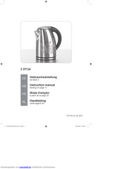 Gourmet Maxx Z 07134 Gebrauchsanleitung