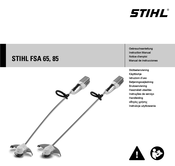 Stihl FSA 65 Gebrauchsanleitung