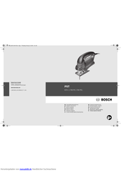 Bosch PST 700 PE Originalbetriebsanleitung