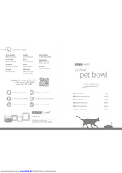 SureFeed sealed pet bowl Bedienungsanleitung