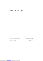 AEG Electrolux ARCTIS 60300-2 GS Benutzerinformation