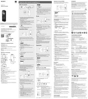 Sony ICD-PX370 Bedienungsanleitung