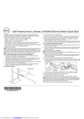 Dell PowerConnect J-EX4200 Schnellstart Handbuch