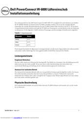 Dell PowerConnect W-6000 Installationsanleitung