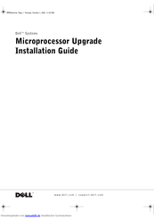 Dell PowerEdge 500SC Installationsanleitung